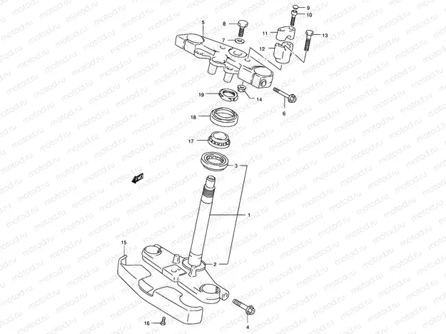 40 - STEERING STEM
