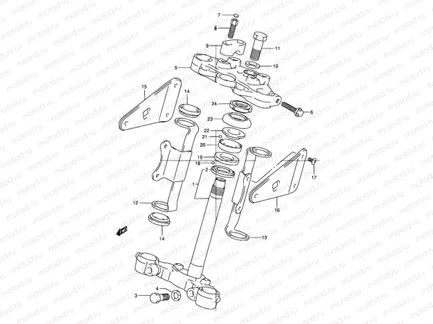 40 - STEERING STEM