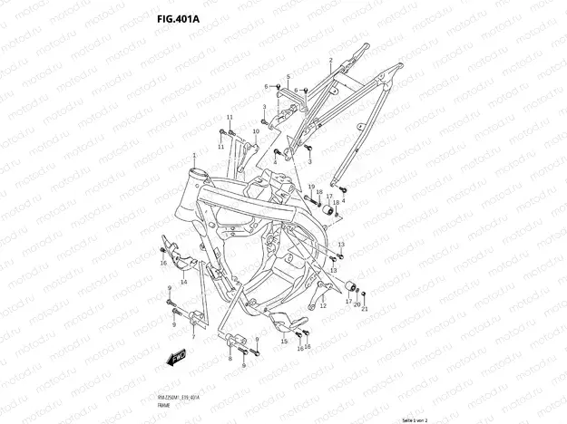 401A - FRAME - COVER