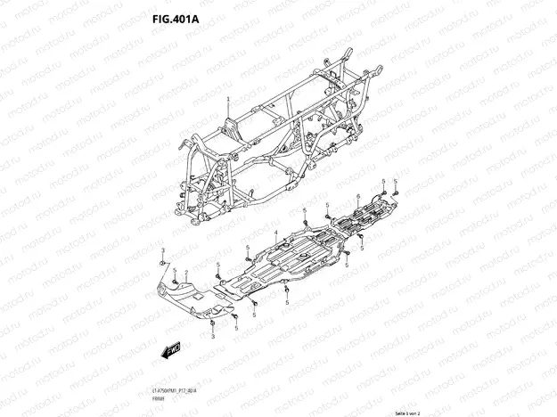 401A - FRAME - COVER