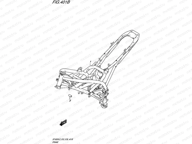 401B - FRAME (SFV650L5 E28)