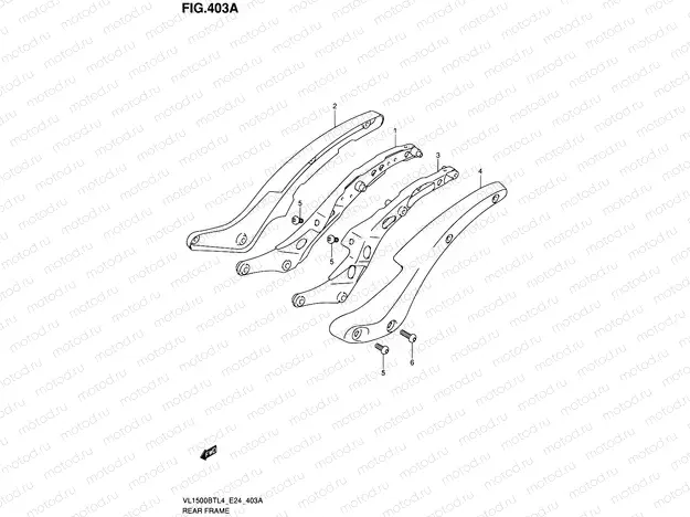 403A - REAR FRAME