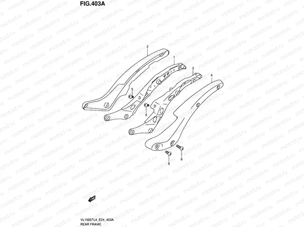 403A - REAR FRAME