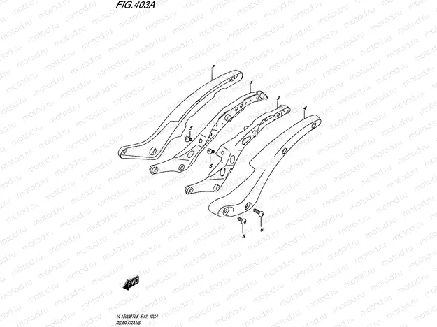 403A - REAR FRAME