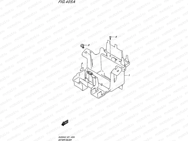 405A - BATTERY HOLDER