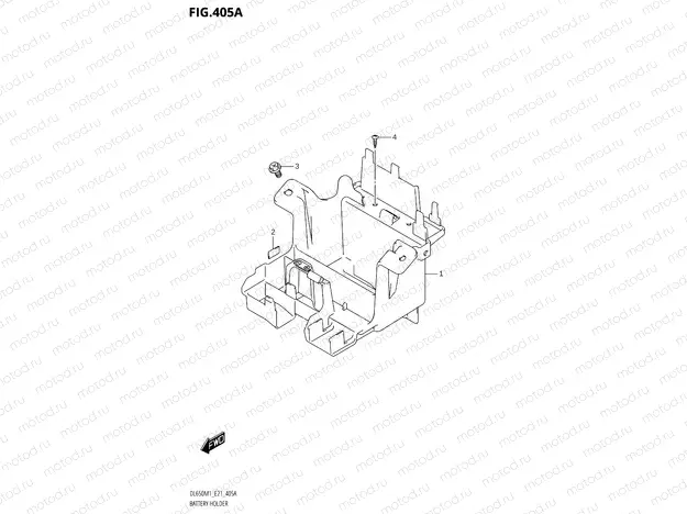 405A - BATTERY HOLDER