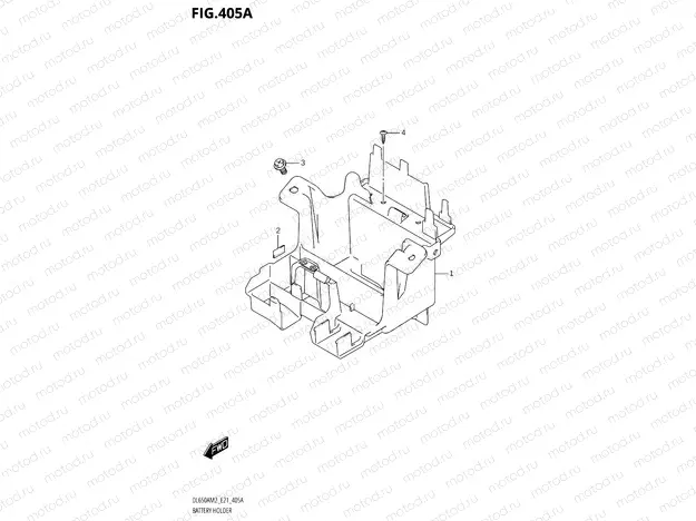 405A - BATTERY HOLDER