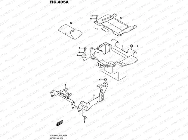 405A - BATTERY HOLDER