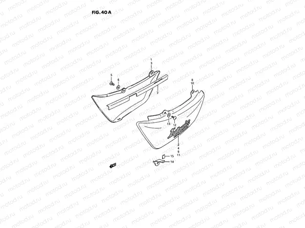 40A - FRAME COVER (MODEL K/L/M)