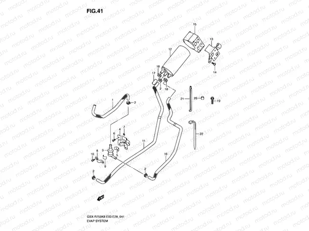 41 - EVAP SYSTEM (E33)