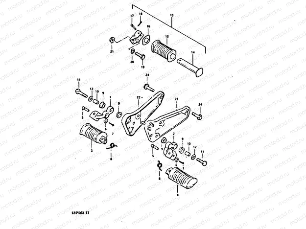 41 - FOOTREST