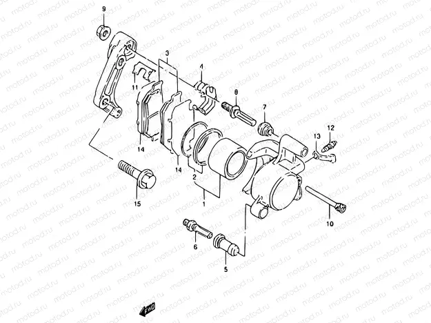 41 - FRONT CALIPER