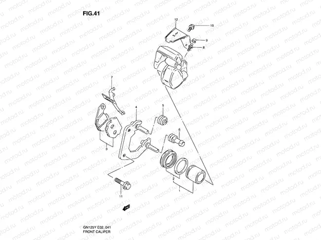 41 - FRONT CALIPER
