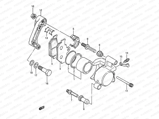 41 - FRONT CALIPER