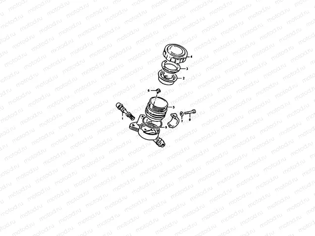 41 - FRONT WHEEL CYLINDER