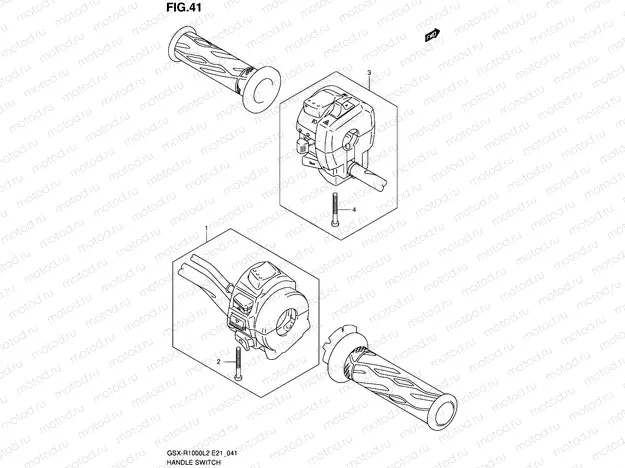 41 - HANDLE SWITCH
