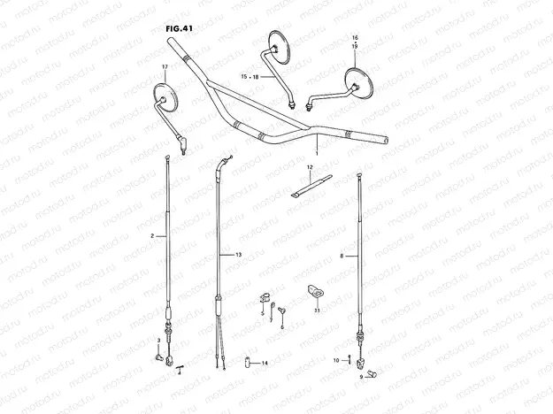 41 - HANDLEBAR