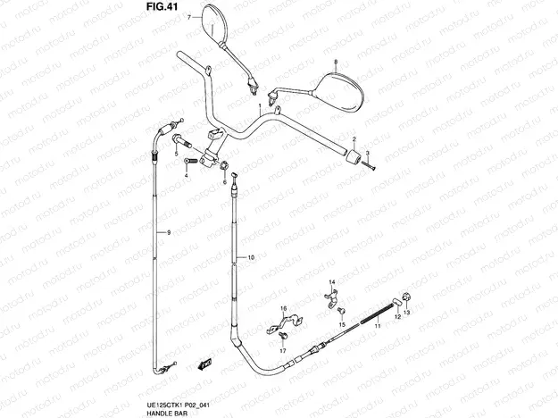 41 - HANDLEBAR