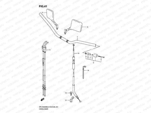 41 - HANDLEBAR