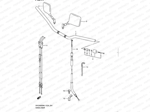 41 - HANDLEBAR