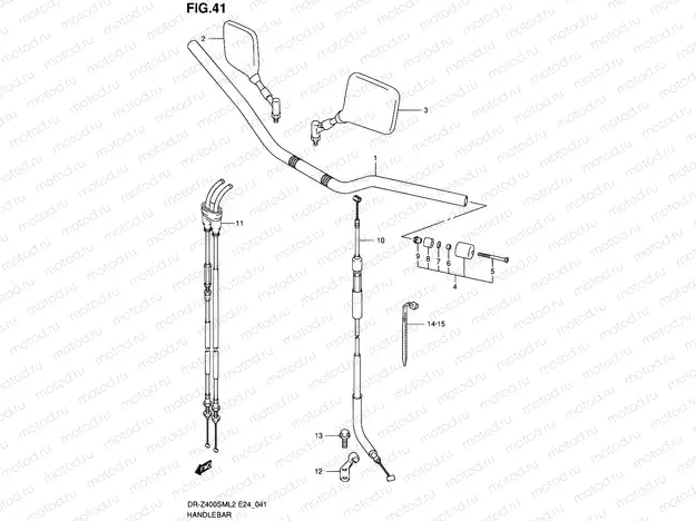 41 - HANDLEBAR