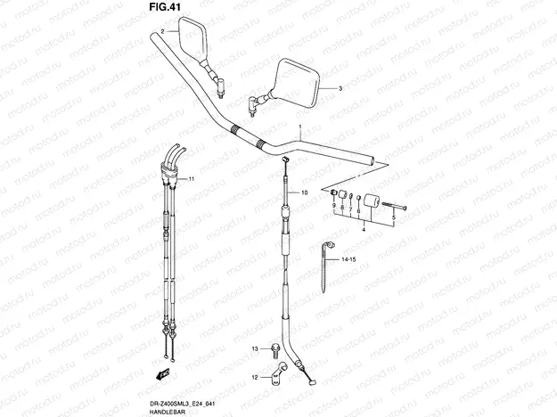 41 - HANDLEBAR