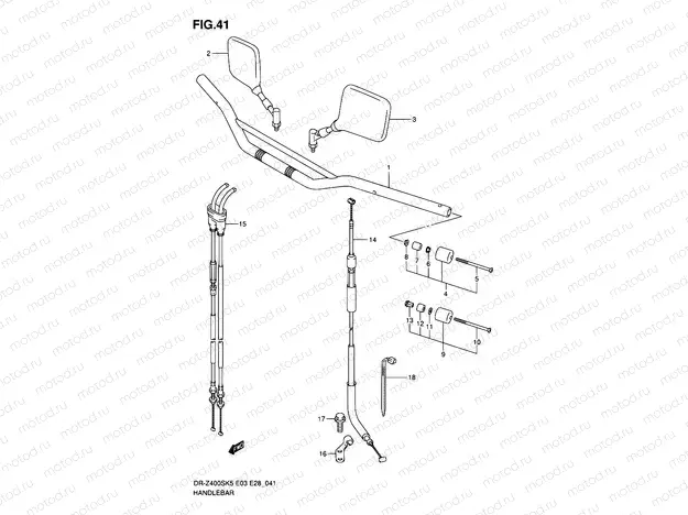 41 - HANDLEBAR