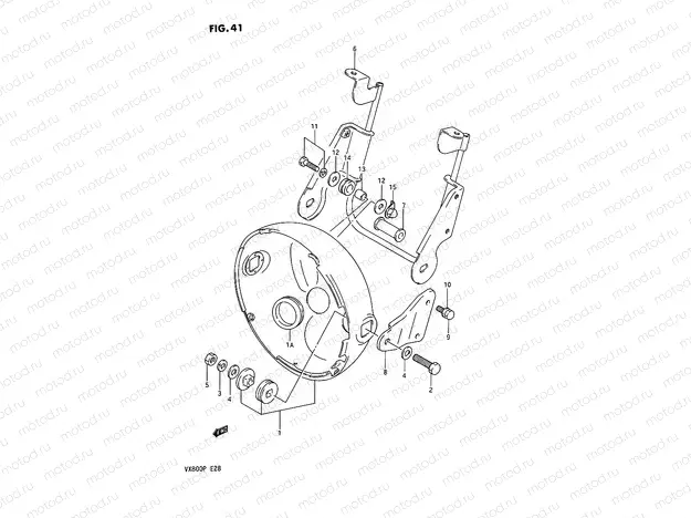 41 - HEADLAMP HOUSING