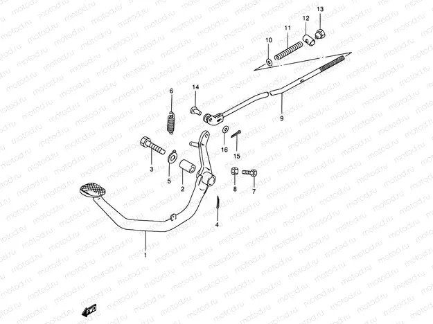 41 - REAR BRAKE