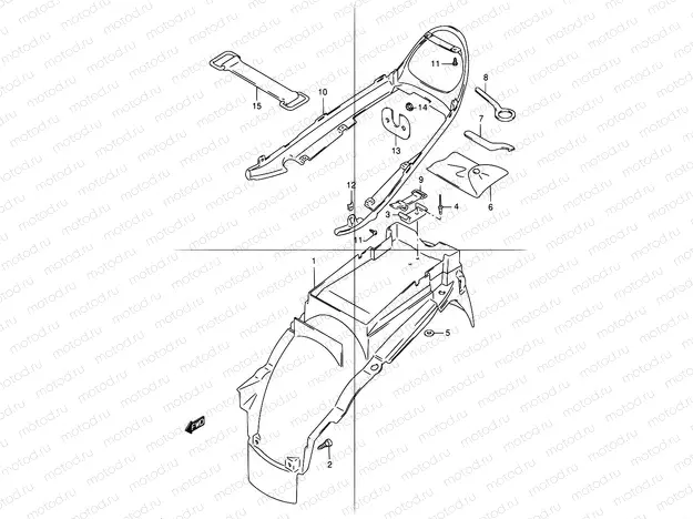 41 - REAR FENDER