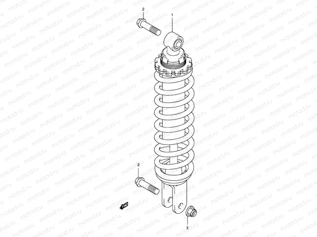 41 - REAR SHOCK ABSORBER