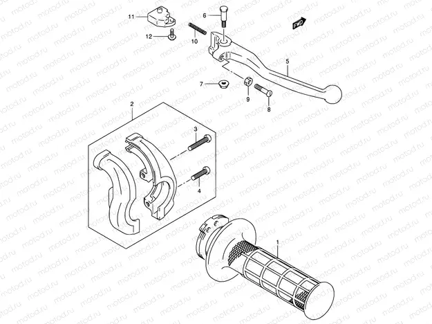 41 - RIGHT HANDLE LEVER