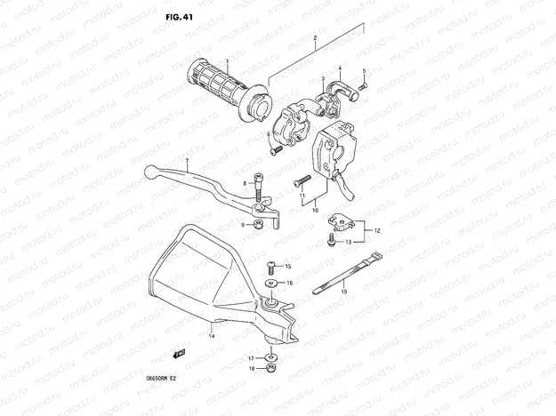 41 - RIGHT HANDLE SWITCH