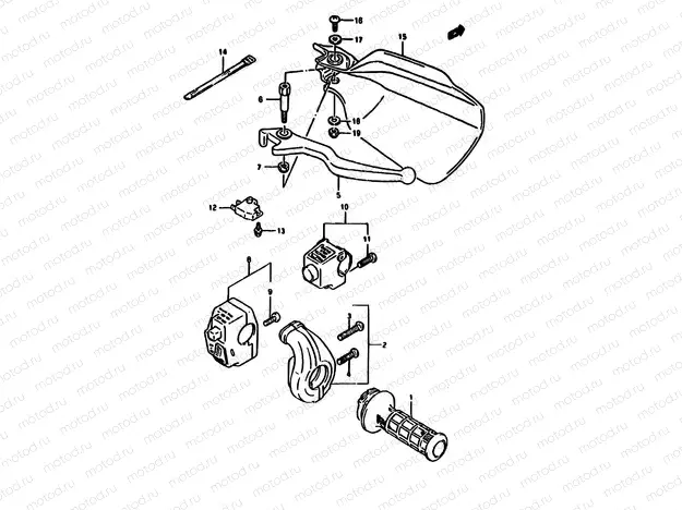 41 - RIGHT HANDLE SWITCH