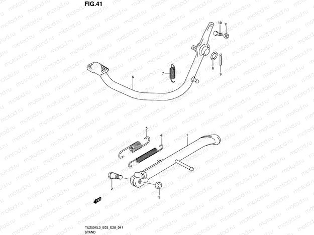 41 - STAND (TU250XL3 E28)