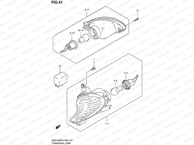 41 - TURNSIGNAL LAMP