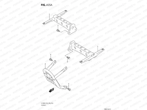 415A - FOOTREST