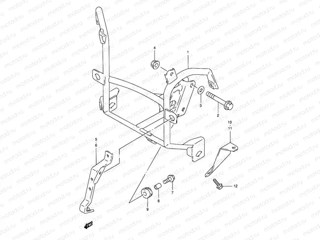 42 - COWLING BRACE