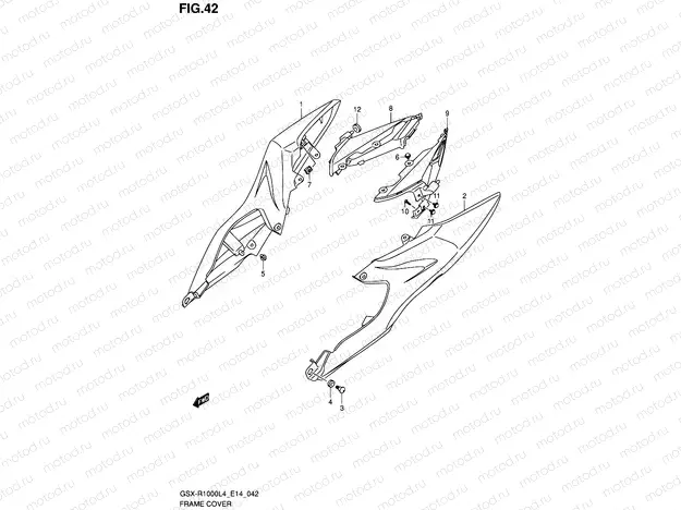 42 - FRAME COVER