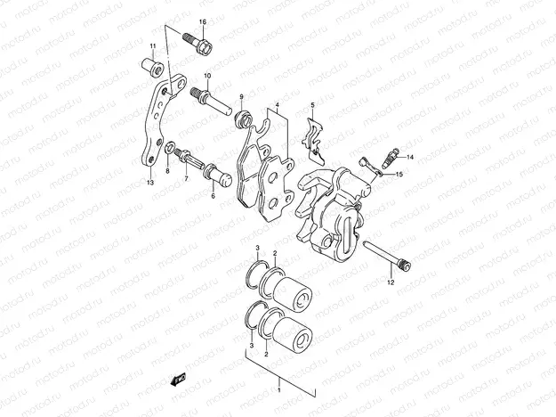 42 - FRONT CALIPER
