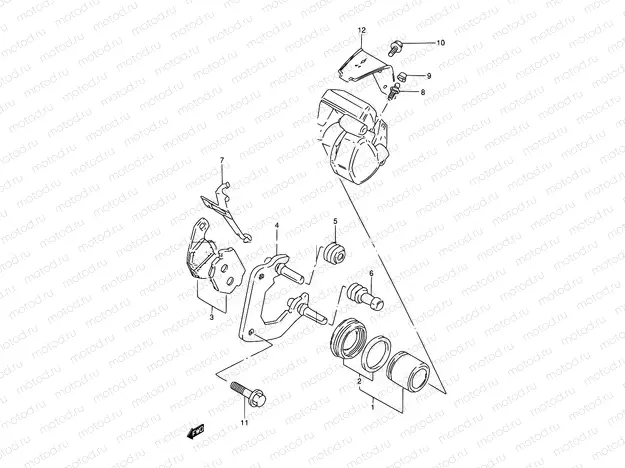 42 - FRONT CALIPER