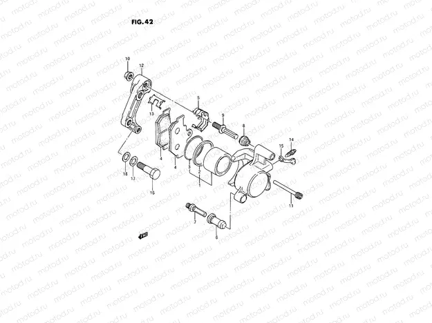 42 - FRONT CALIPER