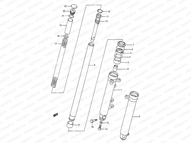 42 - FRONT DAMPER