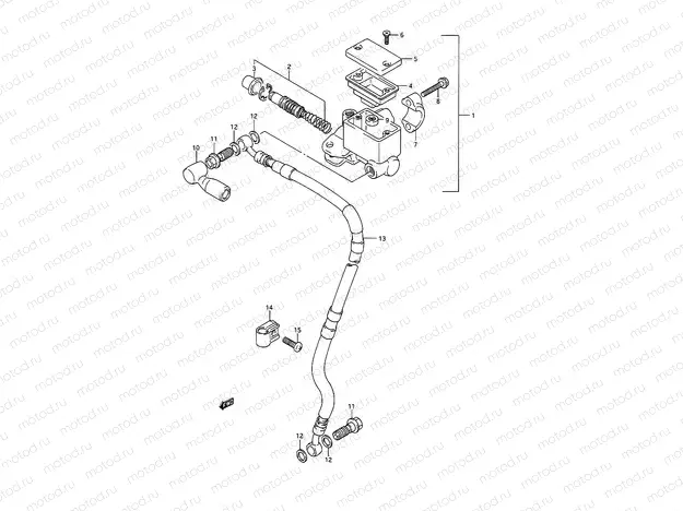 42 - FRONT MASTER CYLINDER