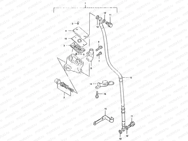 42 - FRONT MASTER CYLINDER
