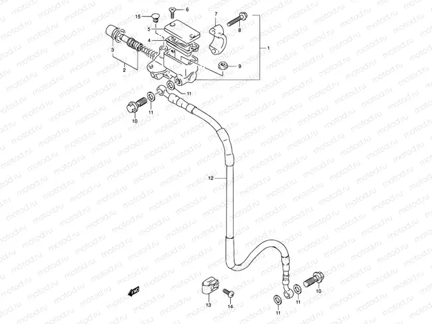 42 - FRONT MASTER CYLINDER