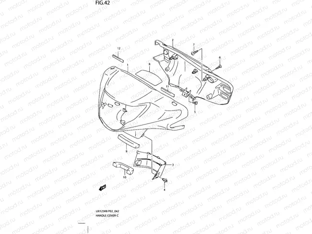 42 - HANDLE COVER