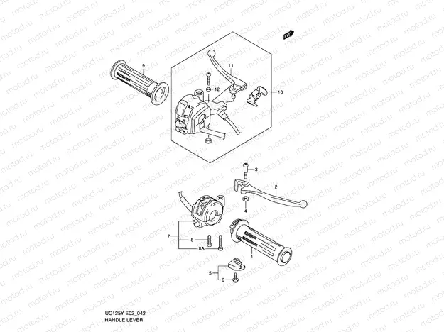 42 - HANDLE LEVER