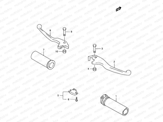 42 - HANDLE LEVER