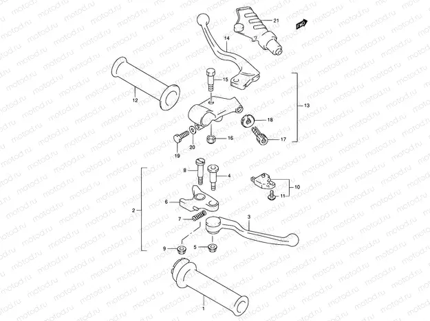 42 - HANDLE LEVER